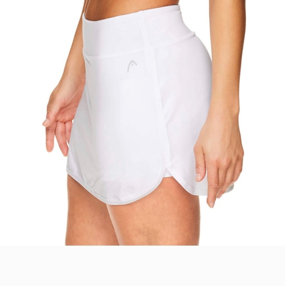 HEAD White Athletic Tennis Skort Skirt Shorts Large NWT Golf Pickleball